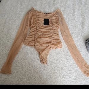 Forever 21 Peach body Suit.